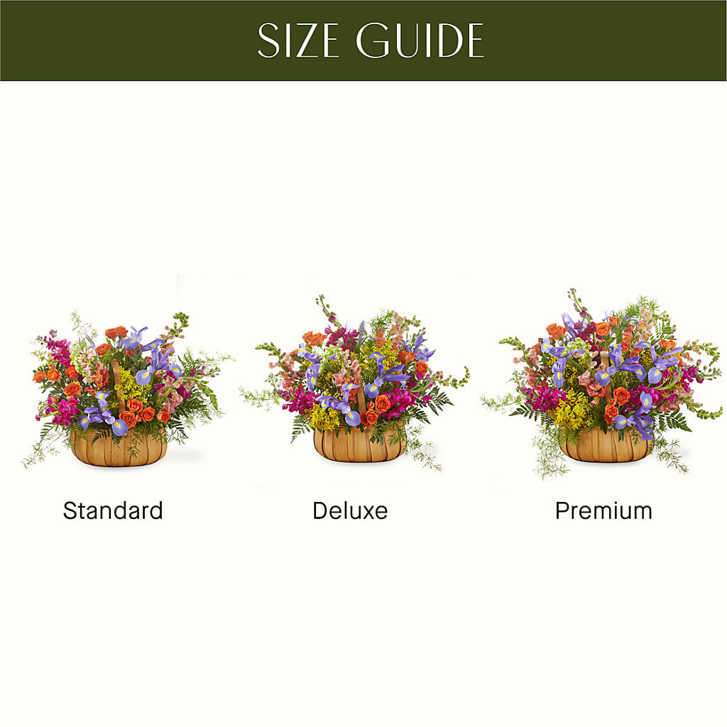 Garden of Life Basket –  The Village Market Florist, Holly Springs MS
