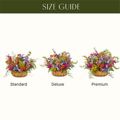 Garden of Life Basket –  The Village Market Florist, Holly Springs MS