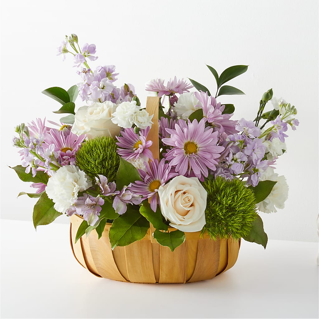 Peace & Love Basket –  The Village Market Florist, Holly Springs MS