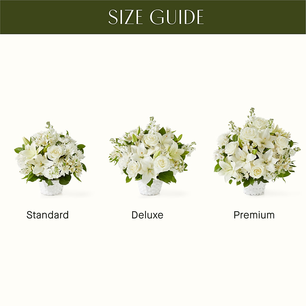 Peaceful Reflections Arrangement –  The Village Market Florist, Holly Springs MS