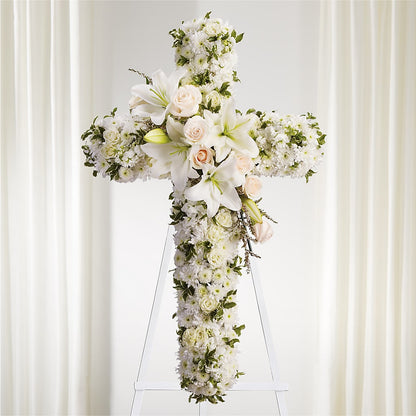 Spiritual Guidance Standing Spray –  The Village Market Florist, Holly Springs MS