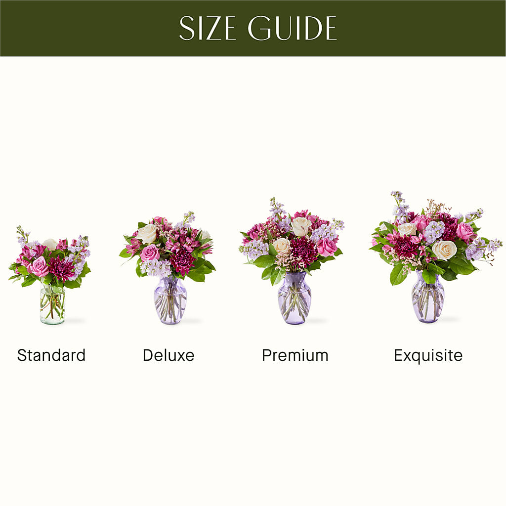 Amethyst Dreams Bouquet –  The Village Market Florist, Holly Springs MS