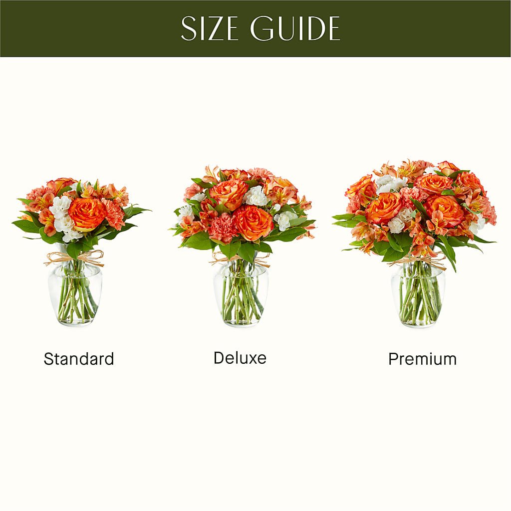 Apricot Glow Bouquet –  The Village Market Florist, Holly Springs MS