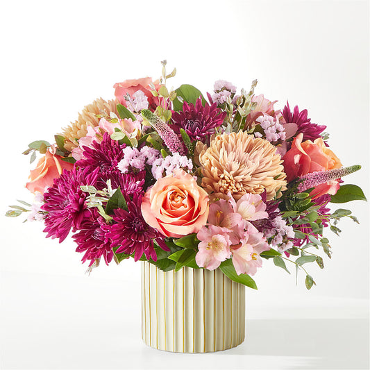 Berry Cobbler Bouquet with Ivory Vase –  The Village Market Florist, Holly Springs MS