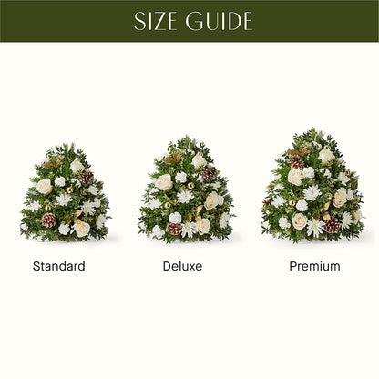 Snowed In Tree –  The Village Market Florist, Holly Springs MS