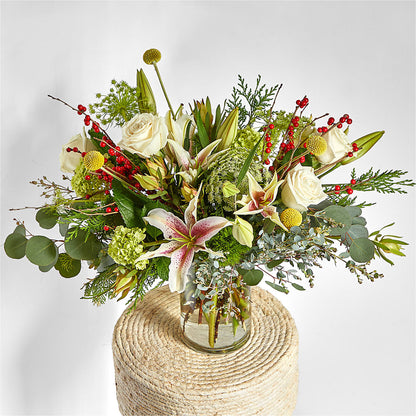 Berry & Bright Bouquet –  The Village Market Florist, Holly Springs MS