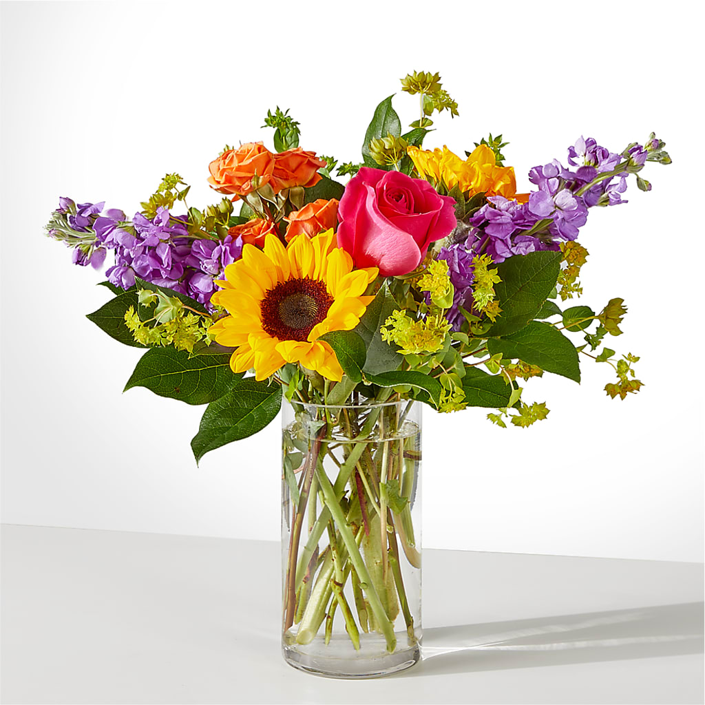 Vibrant Greetings Bouquet –  The Village Market Florist, Holly Springs MS