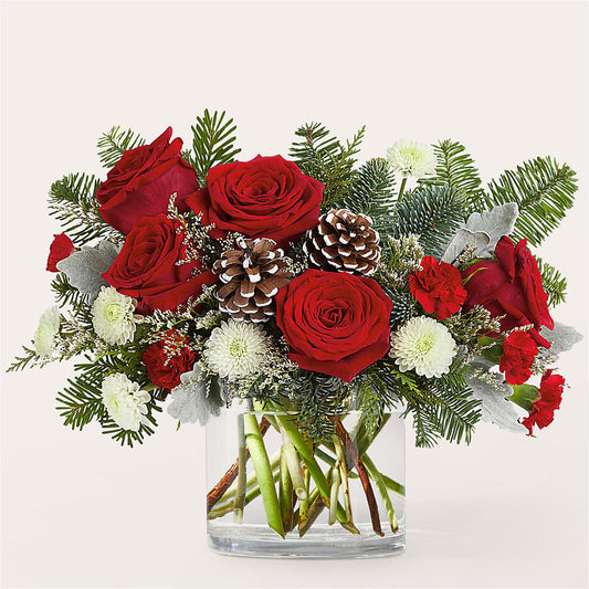 Yule Cheer Bouquet –  The Village Market Florist, Holly Springs MS