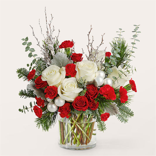 Trimming the Tree Bouquet –  The Village Market Florist, Holly Springs MS
