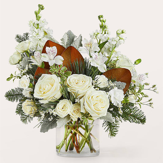 Fresh Snowfall Bouquet –  The Village Market Florist, Holly Springs MS