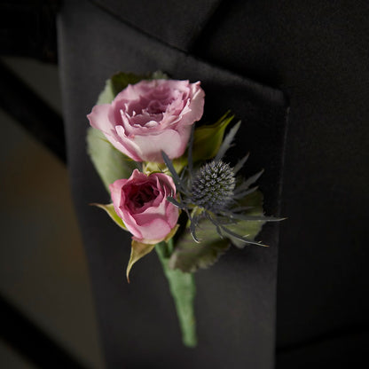 Veronica Boutonniere –  The Village Market Florist, Holly Springs MS