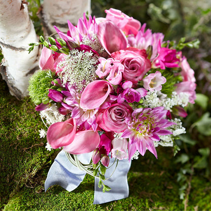 Pink Profusion Bouquet –  The Village Market Florist, Holly Springs MS