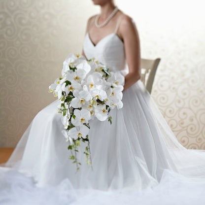 Classic White Bouquet –  The Village Market Florist, Holly Springs MS