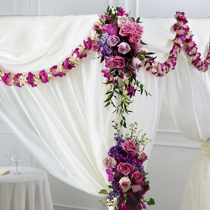 Color & Light Chuppah Decor –  The Village Market Florist, Holly Springs MS