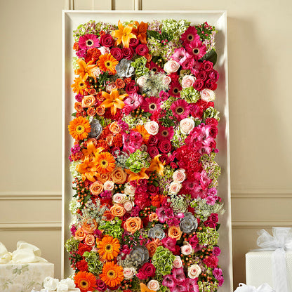 Fresh Picked Floral Wall –  The Village Market Florist, Holly Springs MS