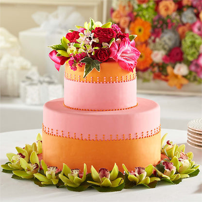 Sweet Citrus Cake Decor –  The Village Market Florist, Holly Springs MS