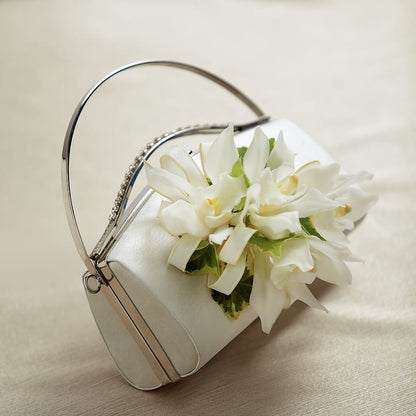 White Purse Decor –  The Village Market Florist, Holly Springs MS