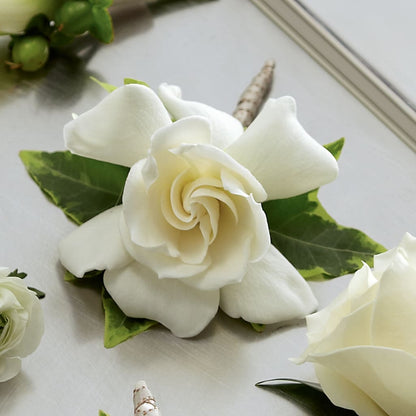 Gardenia Boutonniere –  The Village Market Florist, Holly Springs MS